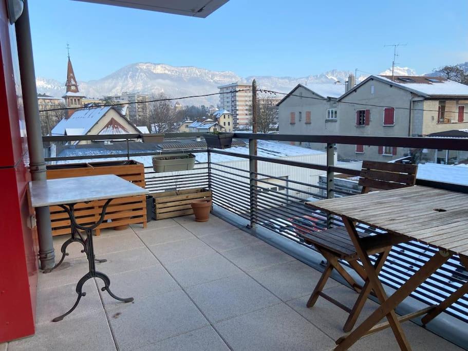 La Parenthese - Annecy- Grande Terrasse - Chambre - Garage Eksteriør bilde